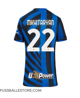 Günstige Inter Milan Henrikh Mkhitaryan #22 Heimtrikot Damen 2024-25 Kurzarm